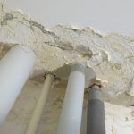 Treating Mould from a Leaking Roof With Pipes